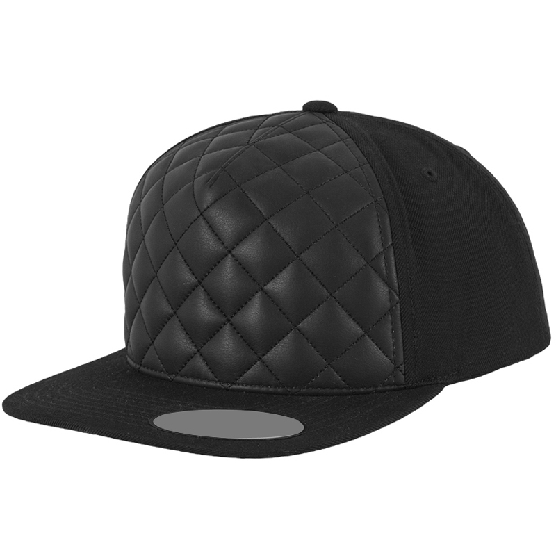 Quilted Snapback Cap