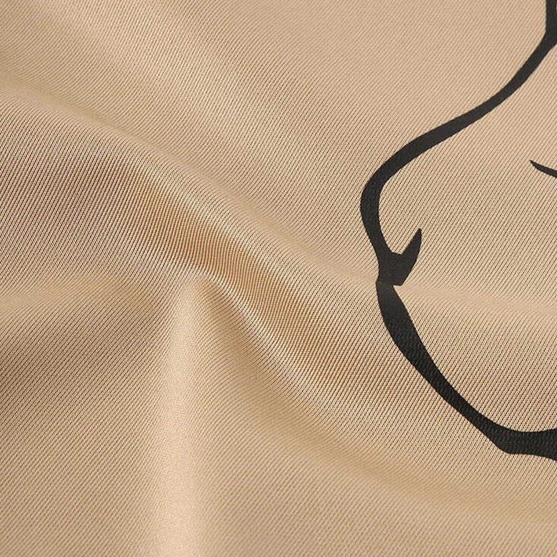 Contrast Printed Sweatshirts