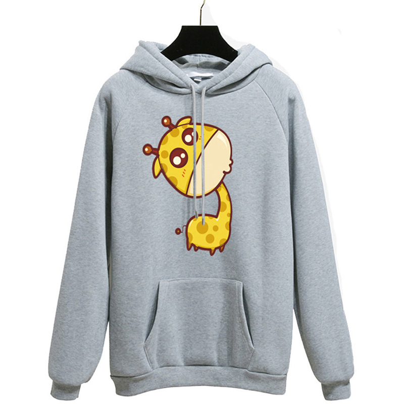Cartoon Giraffe Hoodies