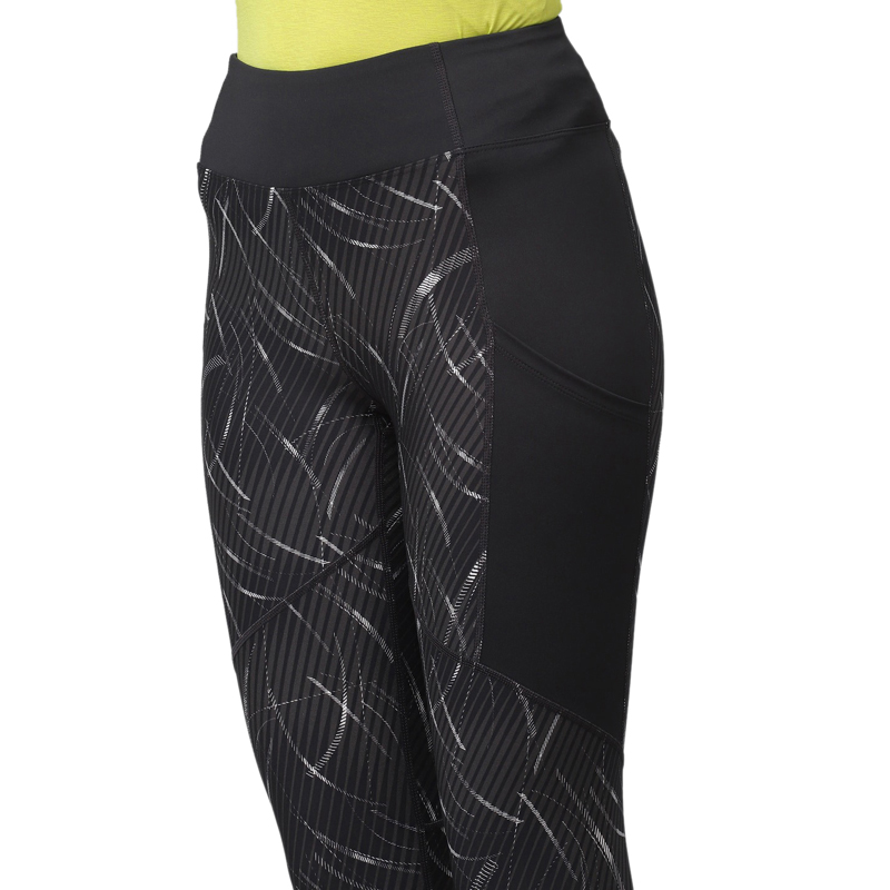 Black Printed Leggings